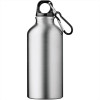 Promotional Cremorne Sport Drink Bottles With Carabiner Silver